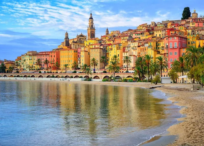 Le Palmier Dore - Calme, Renove, Famille A Menton